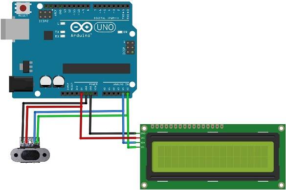Лидар (дальномер) на arduino и датчике vl6180x: схема и программа