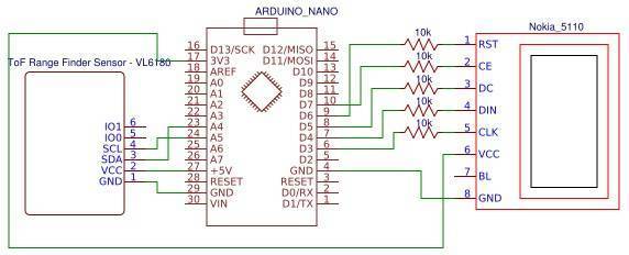 Эхолокатор на двух датчиках и arduino